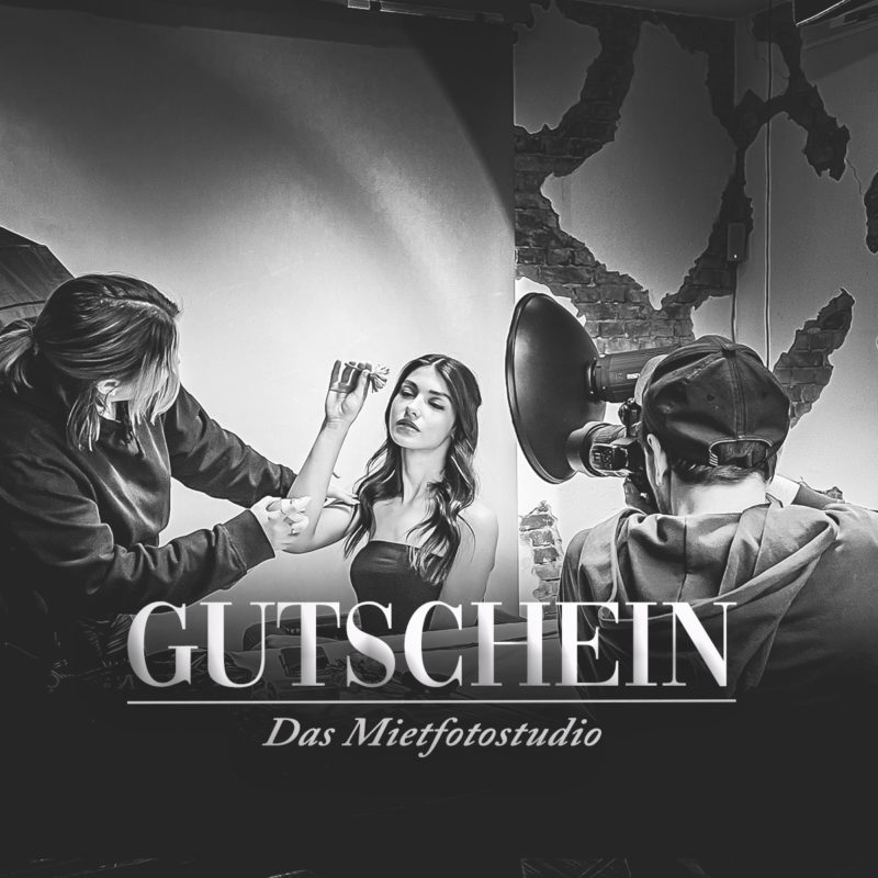 Gutschein für´s Mietfotostudio